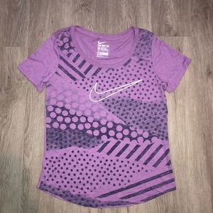 Purple Nike Athletic Tshirt size M